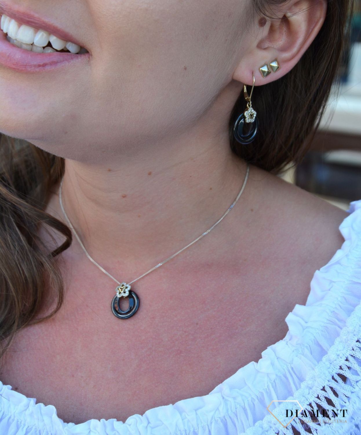 Komplet srebrny pozłacany, czarna ceramika DIA-KPL-3104-925.jpg