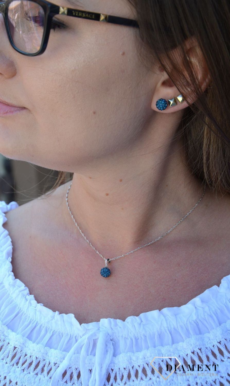 Komplet srebrny granatowe kulki DIA-KPL-3106-925.jpg