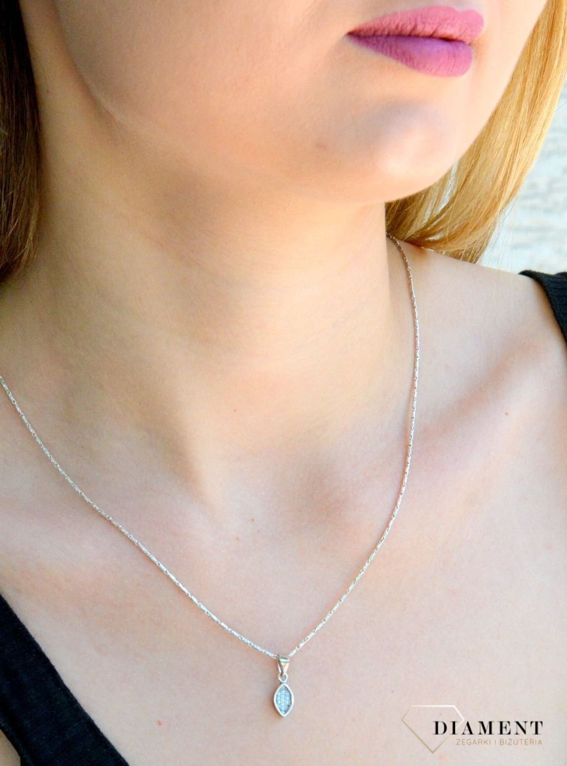 Srebrny komplet damski kolczyki zawieszka z cyrkoniami DIA-KPL-9413-925d.jpg