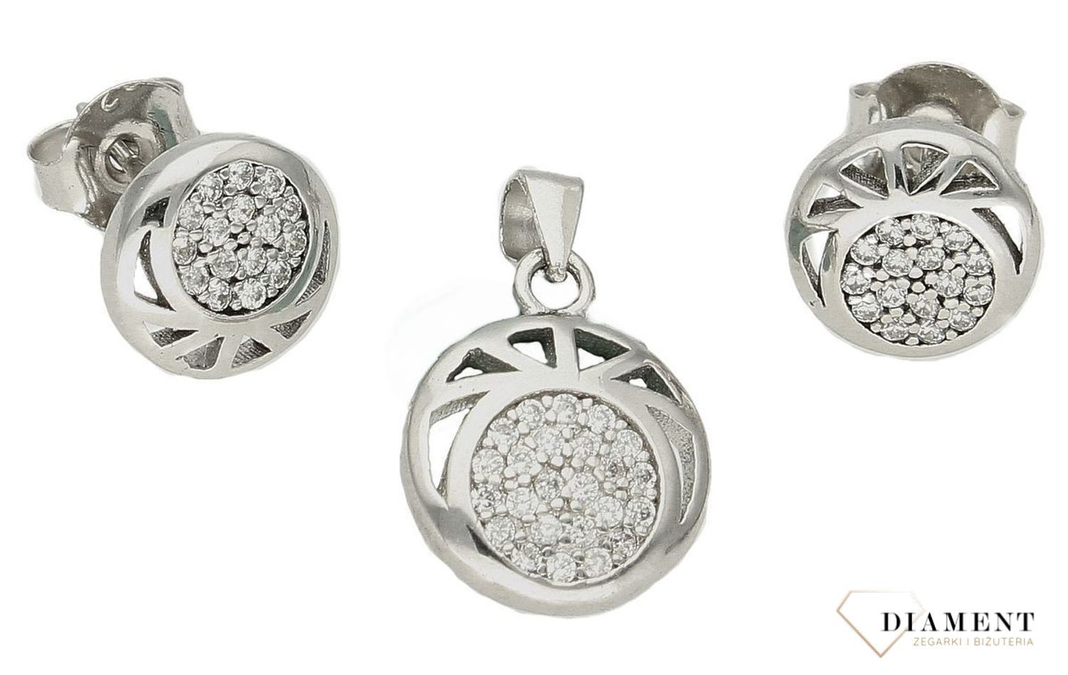 Srebrny komplet damski ozdobne kółeczko z cyrkoniami DIA-KPL-9446-925d.jpg