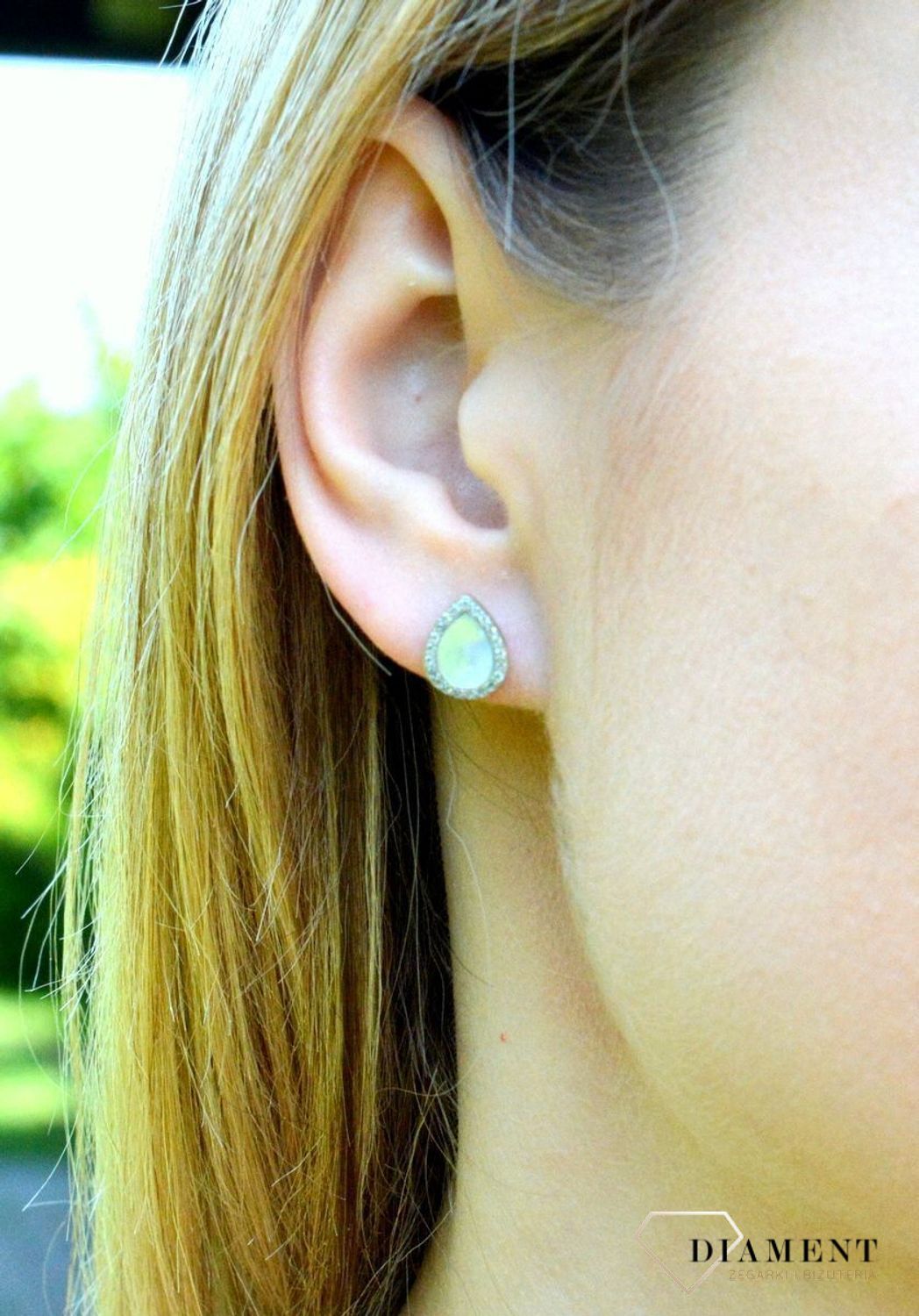 Srebrny komplet damski kolczyki zawieszka z masą perłową i cyrkoniami DIA-KPL-9472-925cv.jpg