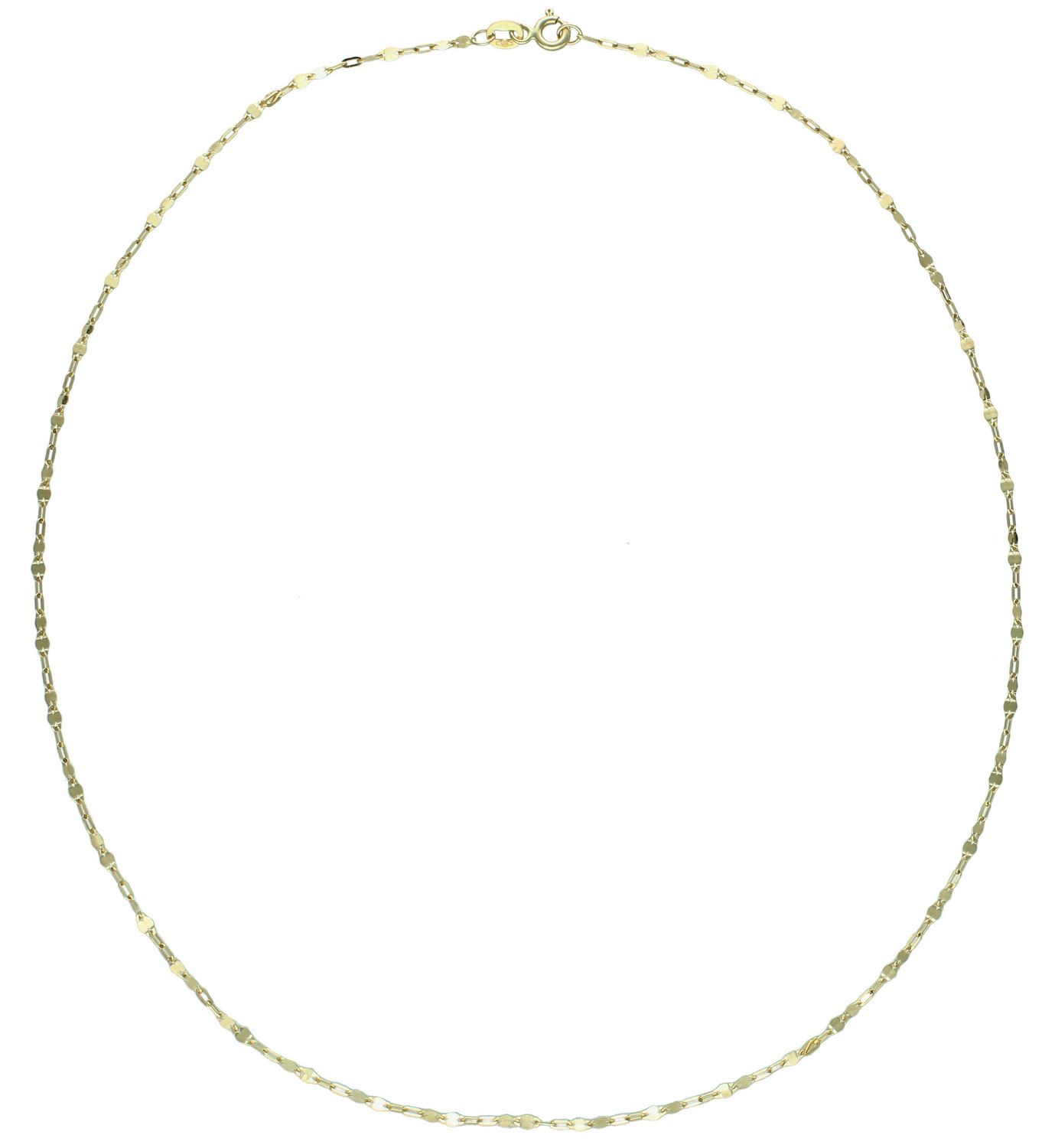 Złoty łańcuszek damski 585 o ozdobnym splocie DIA-LAN-11433-585 (2).jpg