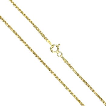 Pozłacany łańcuszek 925 Lisi Ogon 1,5 mm - DIA-LAN-11897-925 zapięcie.jpg