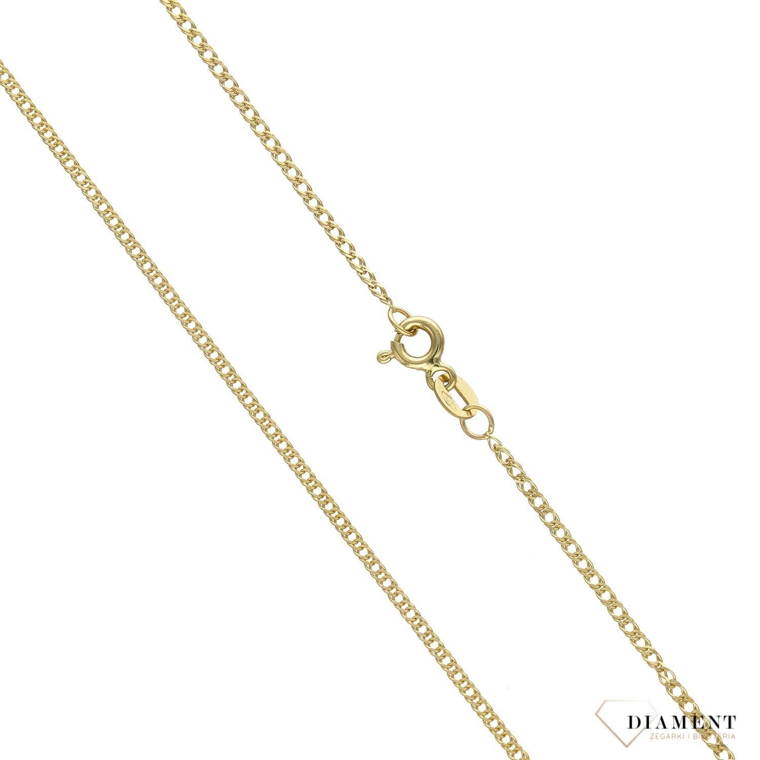 Złoty łańcuszek 585 prosty wzór DIA-LAN-1347-585 (1).jpg