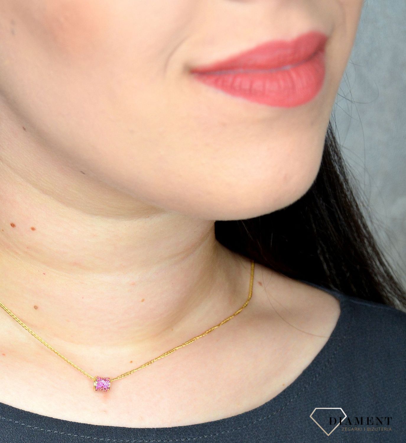 Złoty łańcuszek 585 prosty wzór DIA-LAN-1347-585 (1).jpg