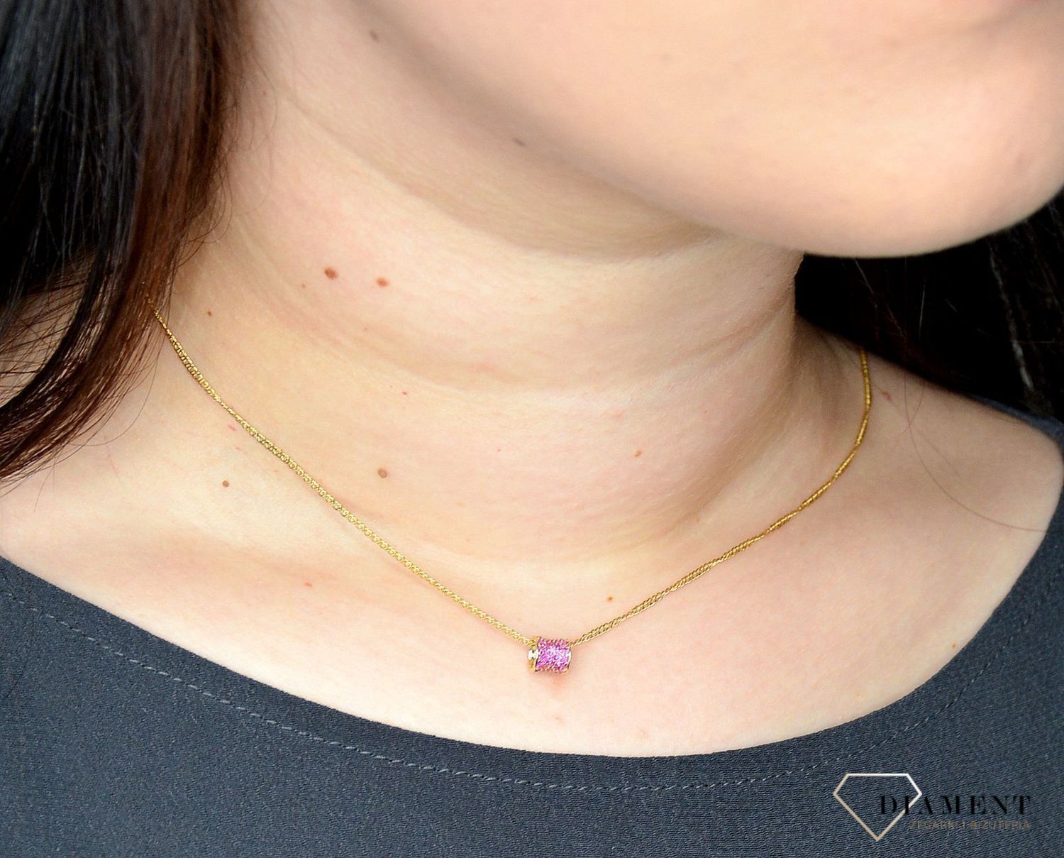 Złoty łańcuszek 585 prosty wzór DIA-LAN-1347-585 (1).jpg