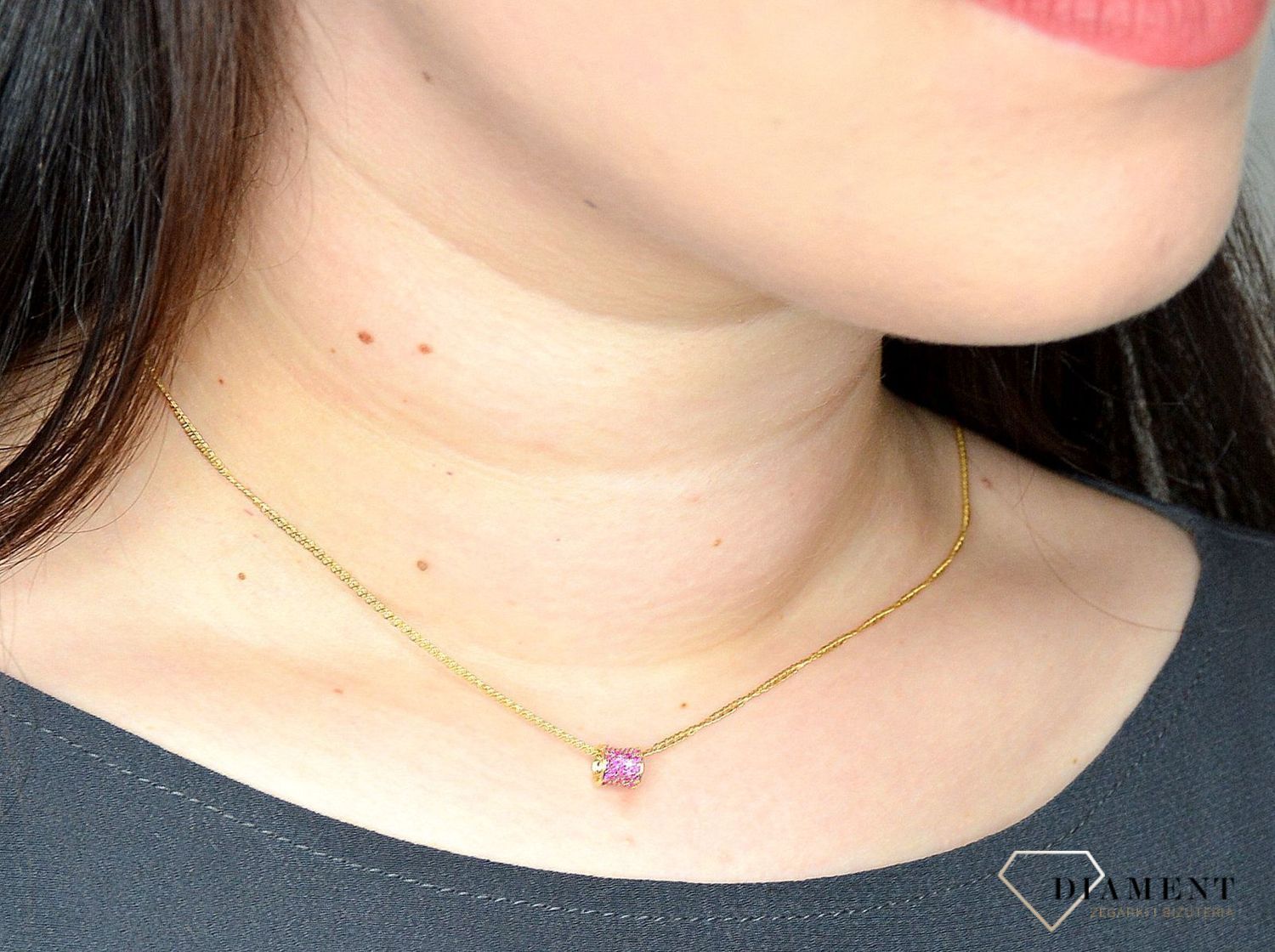 Złoty łańcuszek 585 prosty wzór DIA-LAN-1347-585 (1).jpg