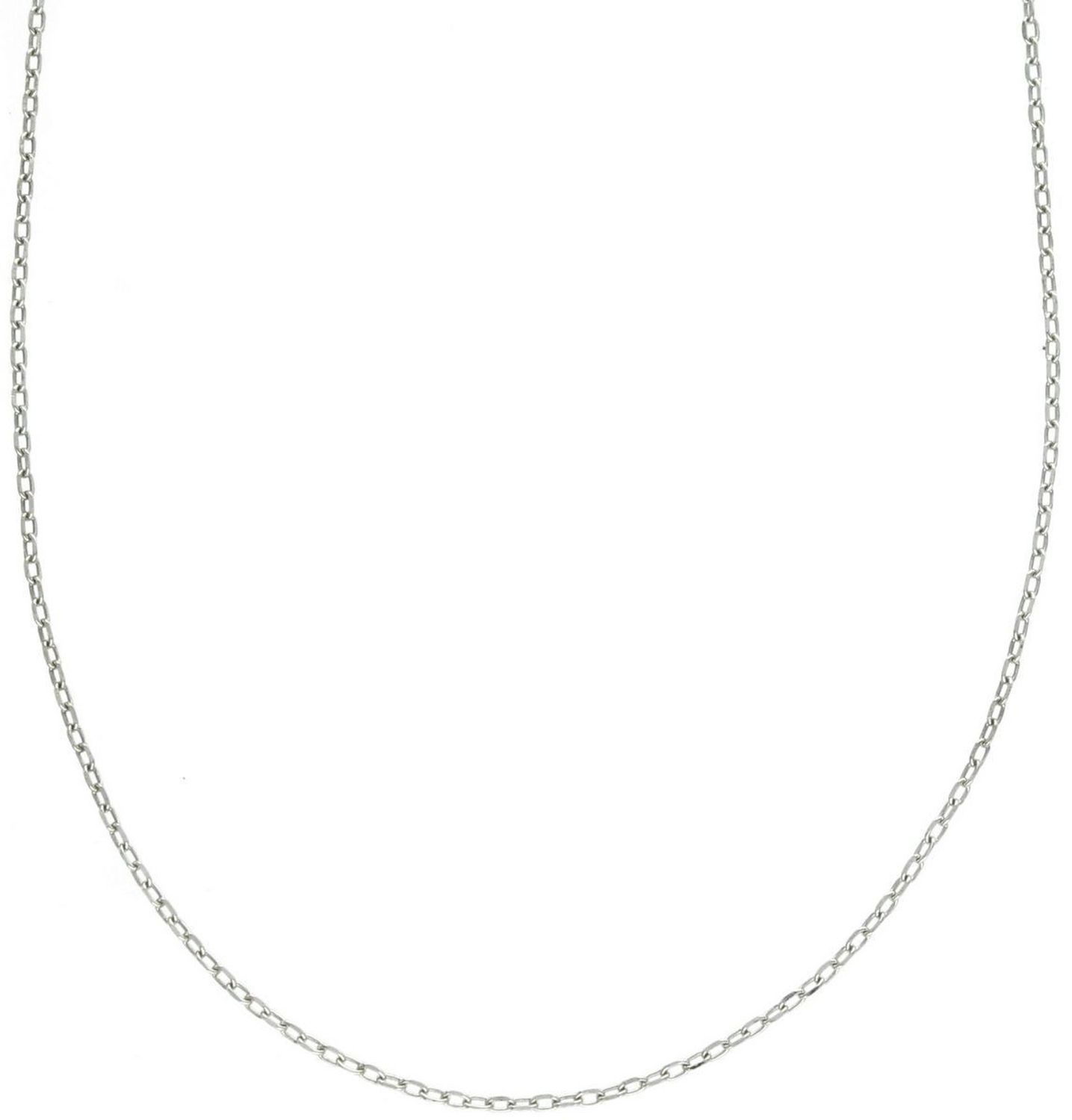 Elegancki srebrny łańcuszek damski 925 w splot ankier, długość 45 cm, zapięcie na karabińczyk, waga 1,10 g. Ponadczasowy dodatek do codziennych i eleganckich stylizacji.1.jpg