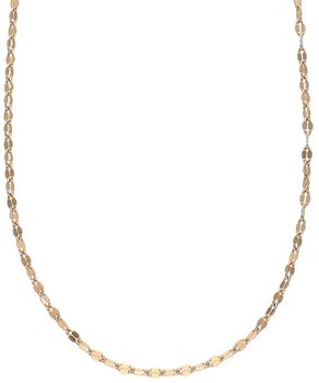 Łańcuszek srebrny 925 w kolorze różowego złota z delikatnych blaszek rose.jpg