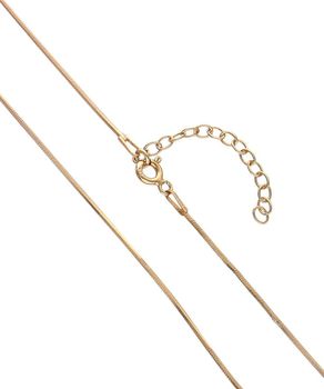 Łańcuszek srebrny linka 1 mm w kolorze różowego złota Ag.jpg