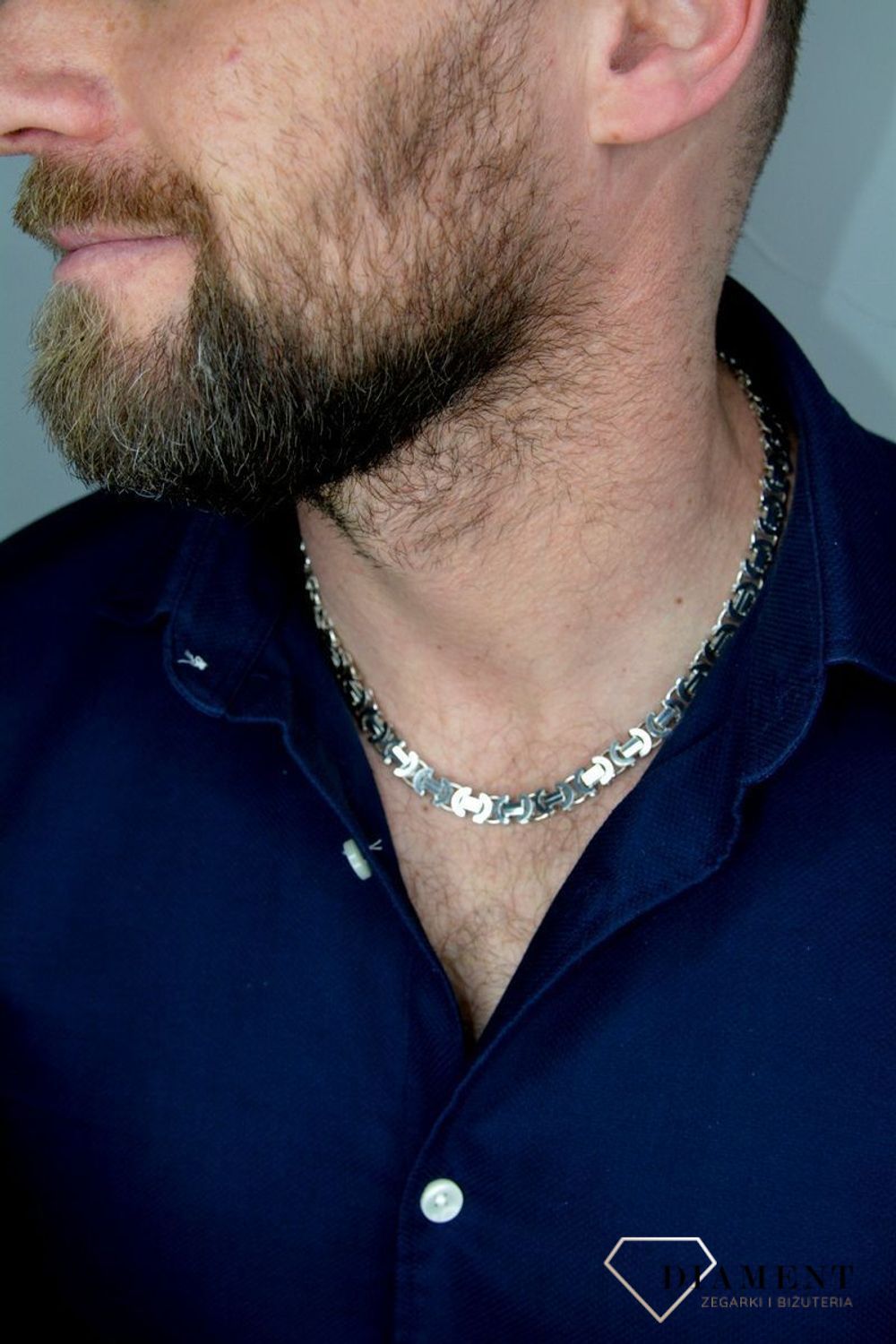 Srebrny łańcuszek 925 gruby męski splot królewski DIA-LAN-5507-925.jpg