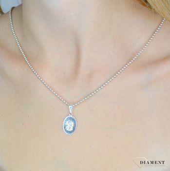 Srebrny łańcuszek 925 kuleczki 2,2 mm DIA-LAN-5972-925. Srebrny łańcuszek damski. Łańcuszek srebrny kuleczki. Łańcuszek srebrny damski na prezent (2).JPG