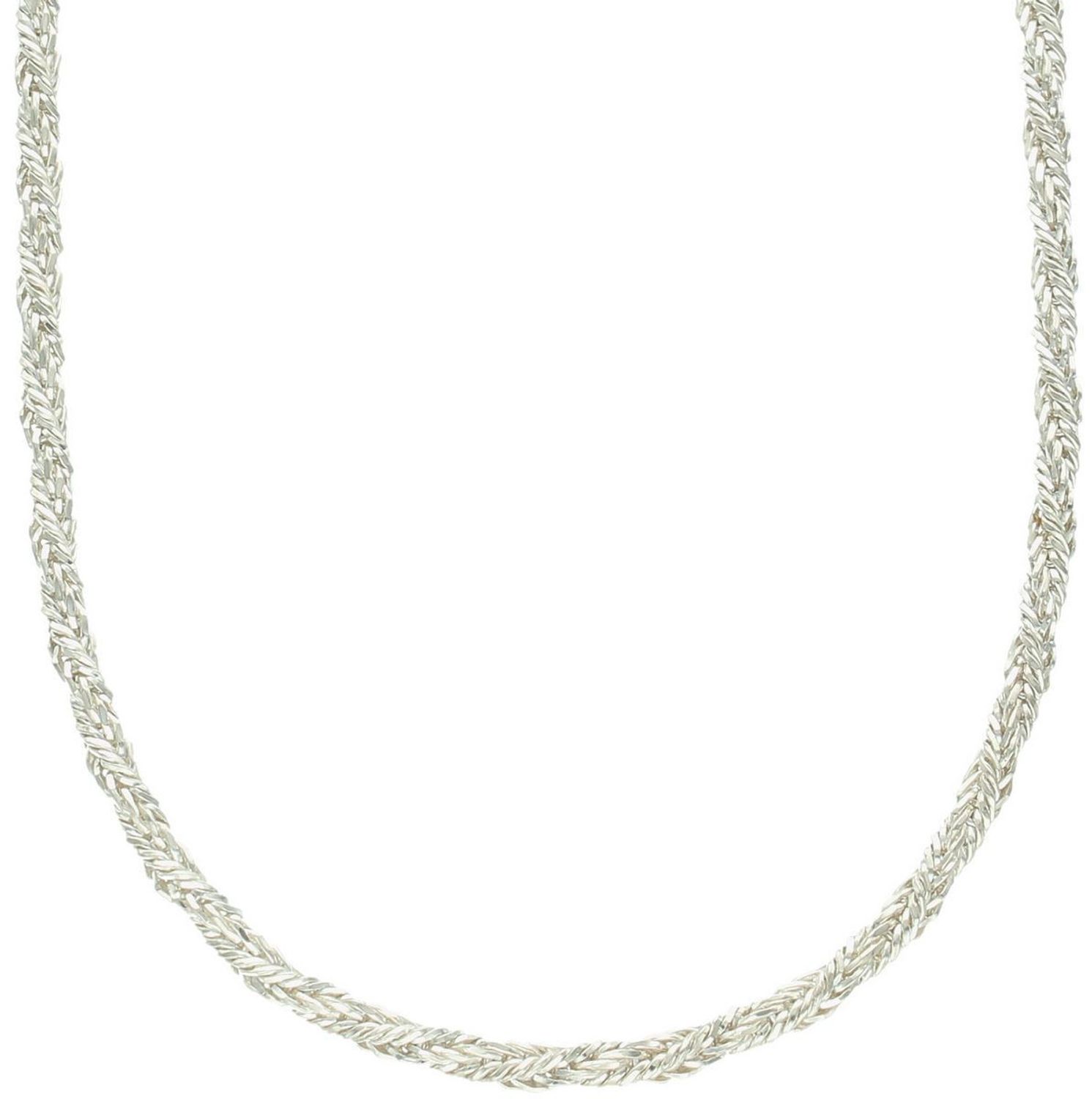 Elegancki łańcuszek damski ze srebra 925 o ozdobnym skręconym splocie, długość 58 cm, waga 16,92 g, zapięcie na karabińczyk. Stylowy i ponadczasowy dodatek.1.jpg