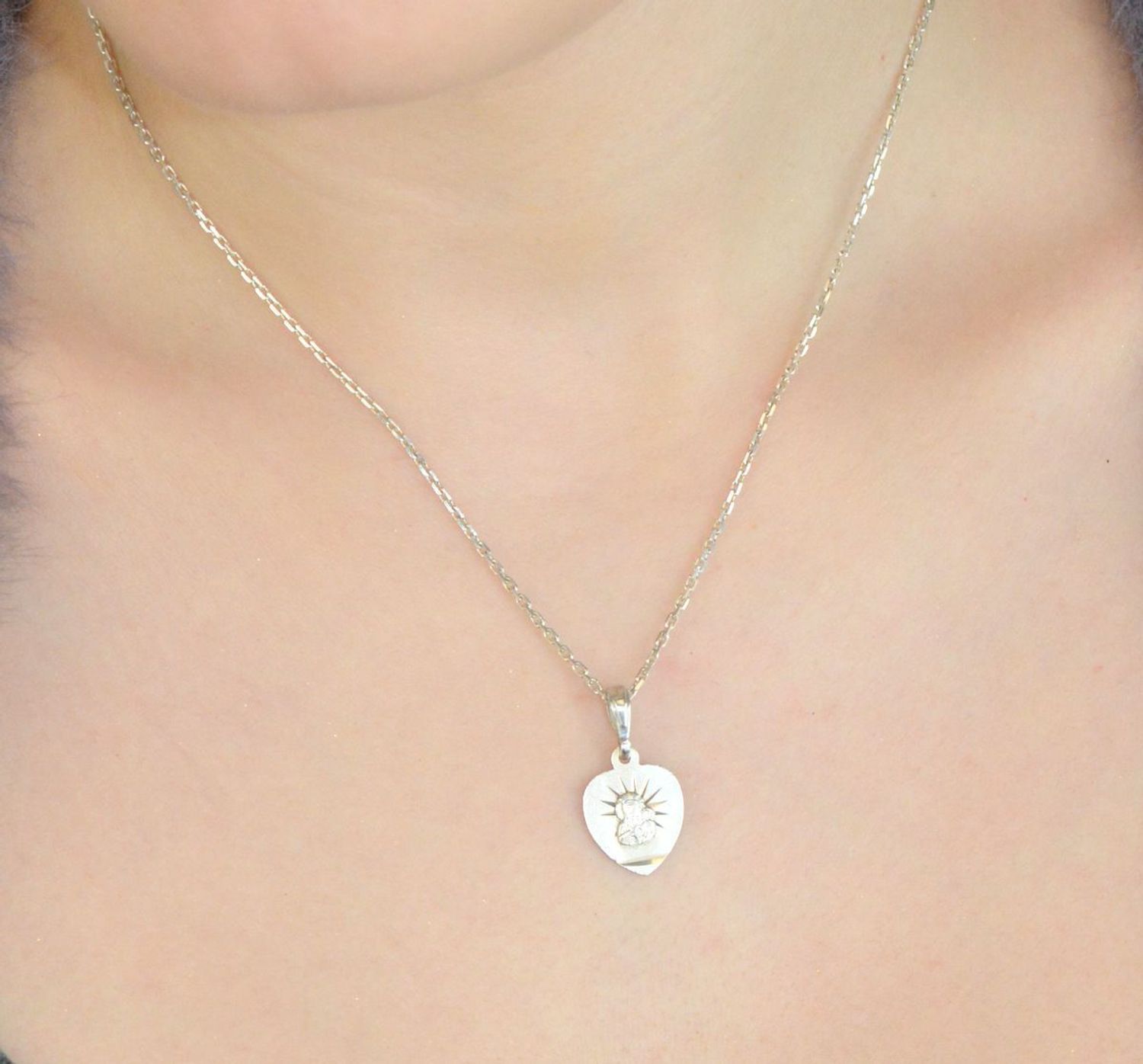 Medalik srebrny Ag 925 Serce – Matka Boska z Dzieciątkiem DIA-MEDALIK6-925.jpg