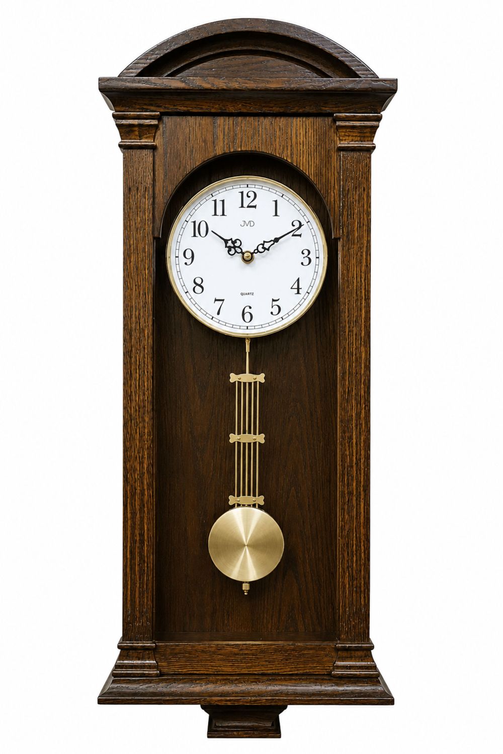 Zegar ścienny z wahadłem JVD N9317.1 Drewniany – Westminster, Kurant, Wenge.jpg