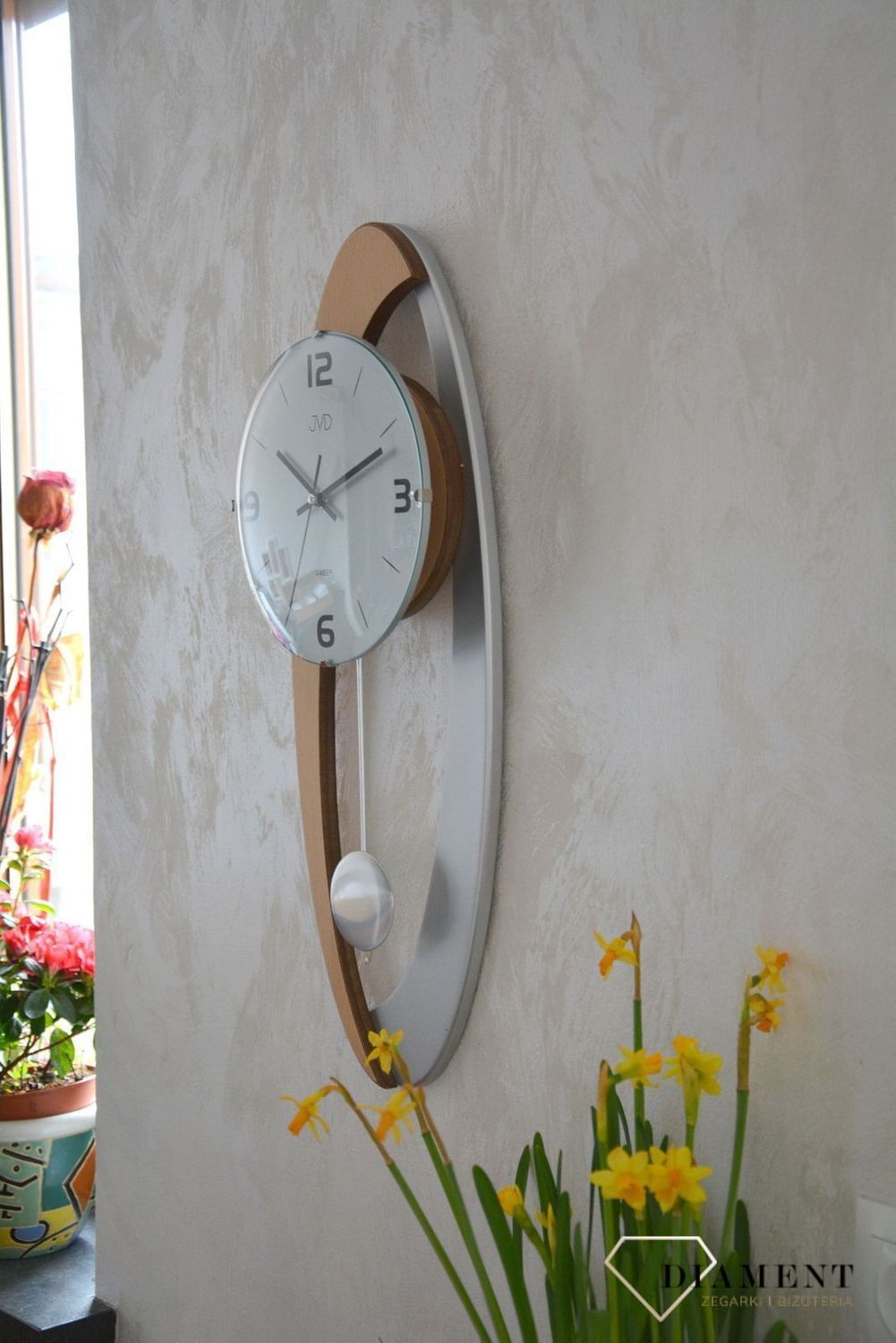 Ścienny zegar wahadłowy JVD NS1502168.jpg