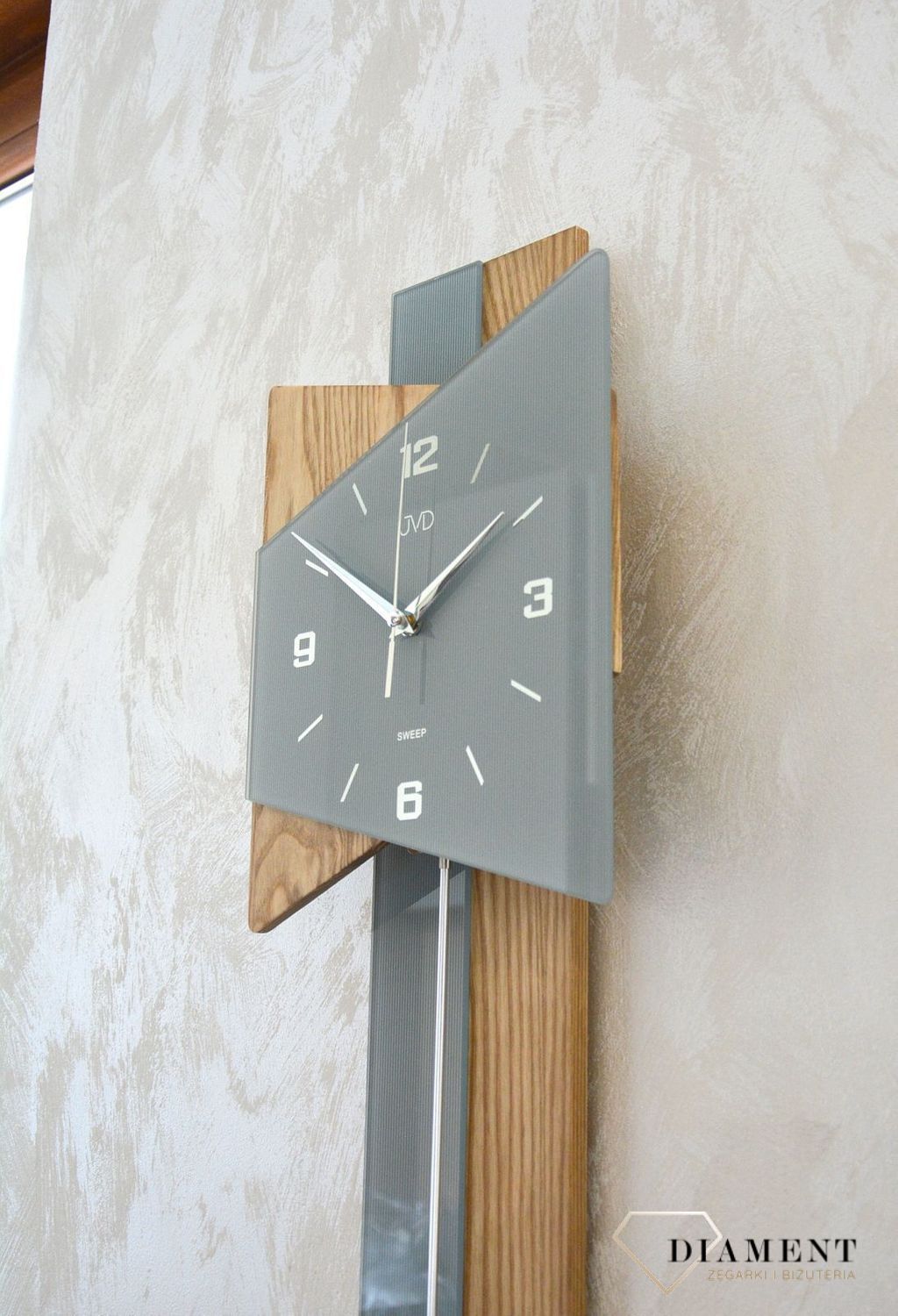 Zegar ścienny wahadłowy JVD NS16073.3✓Zegary ścienne✓Zegar ścienny wahadłowy✓ Autoryzowany sklep✓ Kurier Gratis 24h✓ Gwarancja najniższej ceny (1).JPG