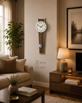 Zegar ścienny wahadłowy JVD NS17020.78 – szklany, srebrna tarcza, 63 cm.jpg