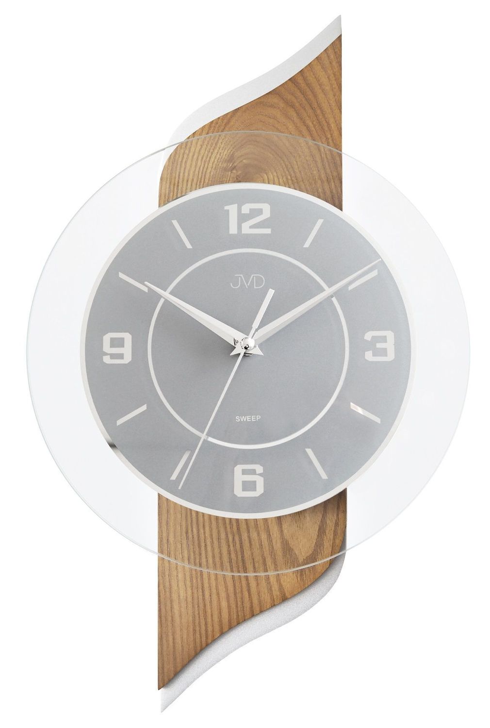 Zegar ścienny drewniany ze szkłem JVD NS22004.78.jpg