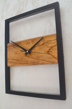 Kup elegancki zegar ścienny JVD DIA-NS22005.78XL w stylu loftowym. Nowoczesny design z drewnianymi elementami, (1).JPG