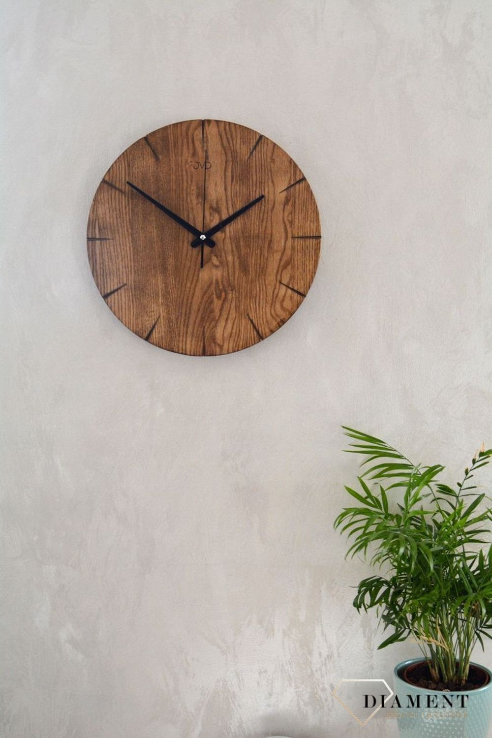 Zegar ścienny styl loftowy okrągły nowoczesny NS22011.78.  Nowoczesny zegar na ścianę NS22011.78 wyposażony jest w kwarcowy mechanizm, zasilany za pomocą baterii. Posiada bardzo wysoką dokładność mierzenia czasu +- 10 sekund w przeciągu 30 dn.jpg