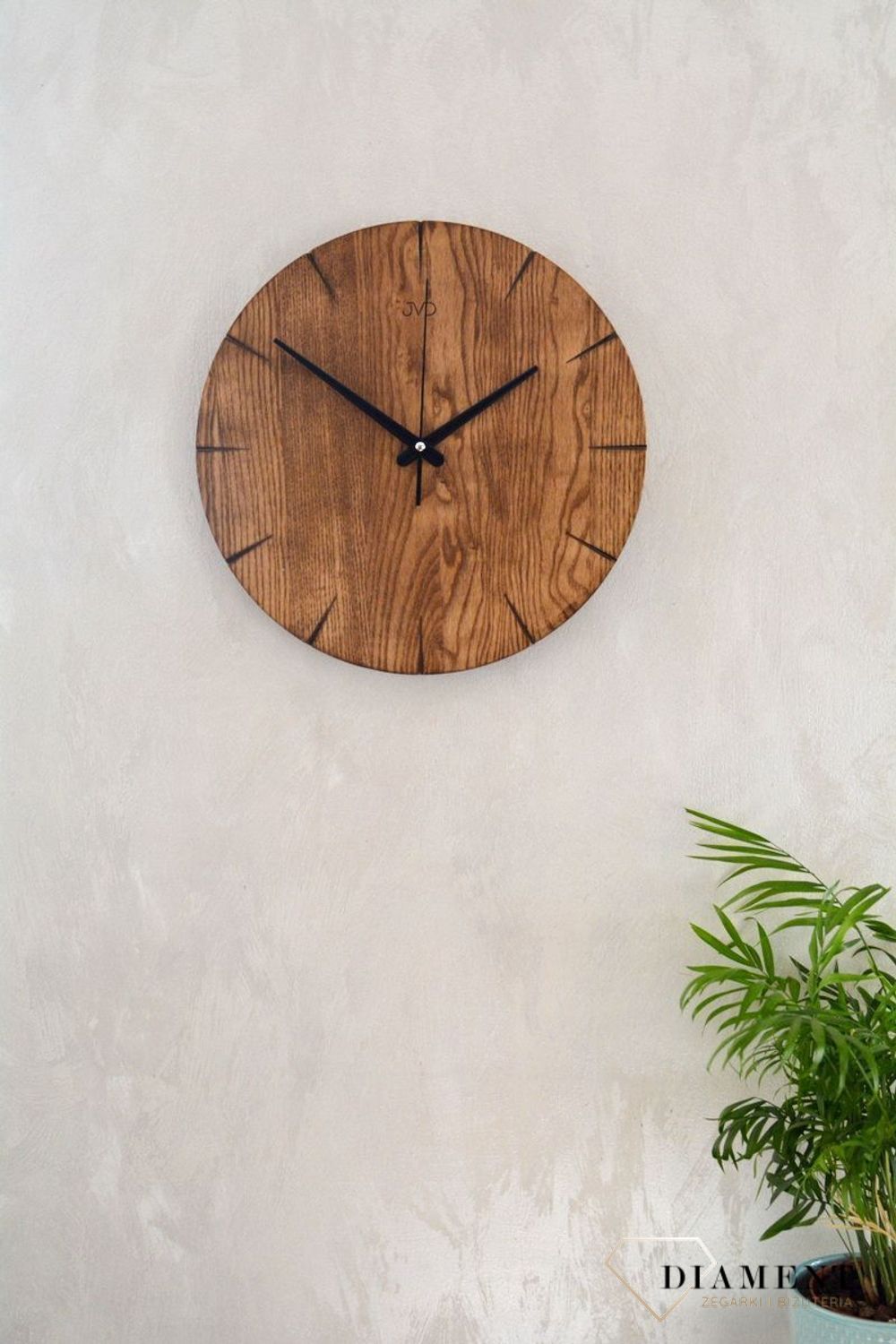 Zegar ścienny styl loftowy okrągły nowoczesny NS22011.78.  Nowoczesny zegar na ścianę NS22011.78 wyposażony jest w kwarcowy mechanizm, zasilany za pomocą baterii. Posiada bardzo wysoką dokładność mierzenia czasu +- 10 sekund w przeciągu 30 dn.jpg