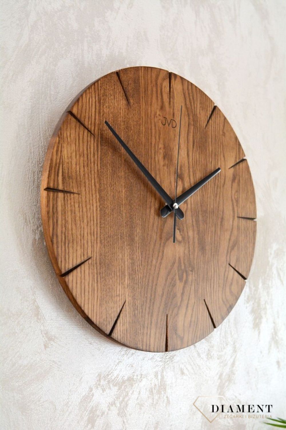 Zegar ścienny styl loftowy okrągły nowoczesny NS22011.78.  Nowoczesny zegar na ścianę NS22011.78 wyposażony jest w kwarcowy mechanizm, zasilany za pomocą baterii. Posiada bardzo wysoką dokładność mierzenia czasu +- 10 sekund w przeciągu 30 dn.jpg