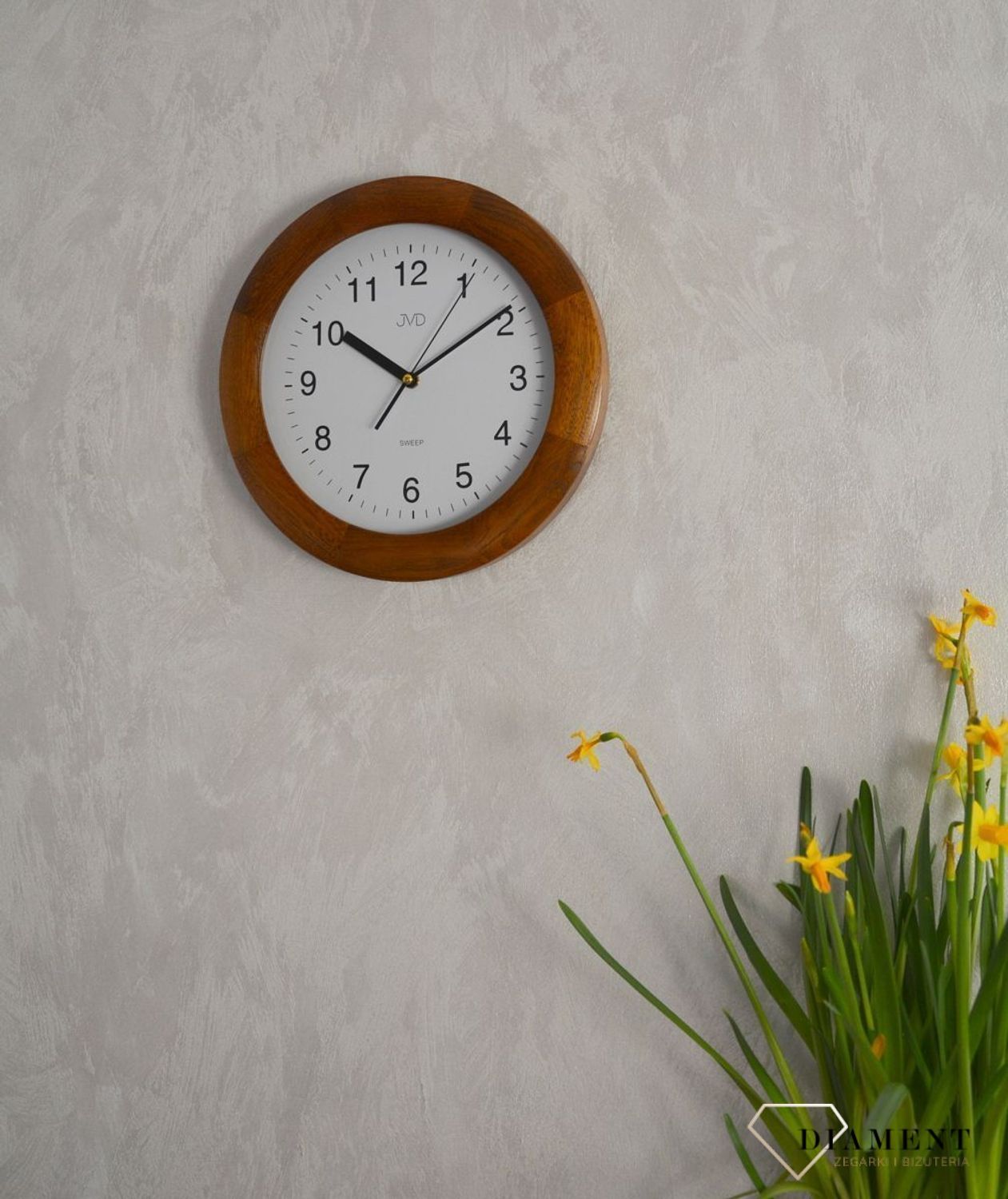 Zegar na ścianę drewniany JVD NS7017.1 okrągły  (2).jpg