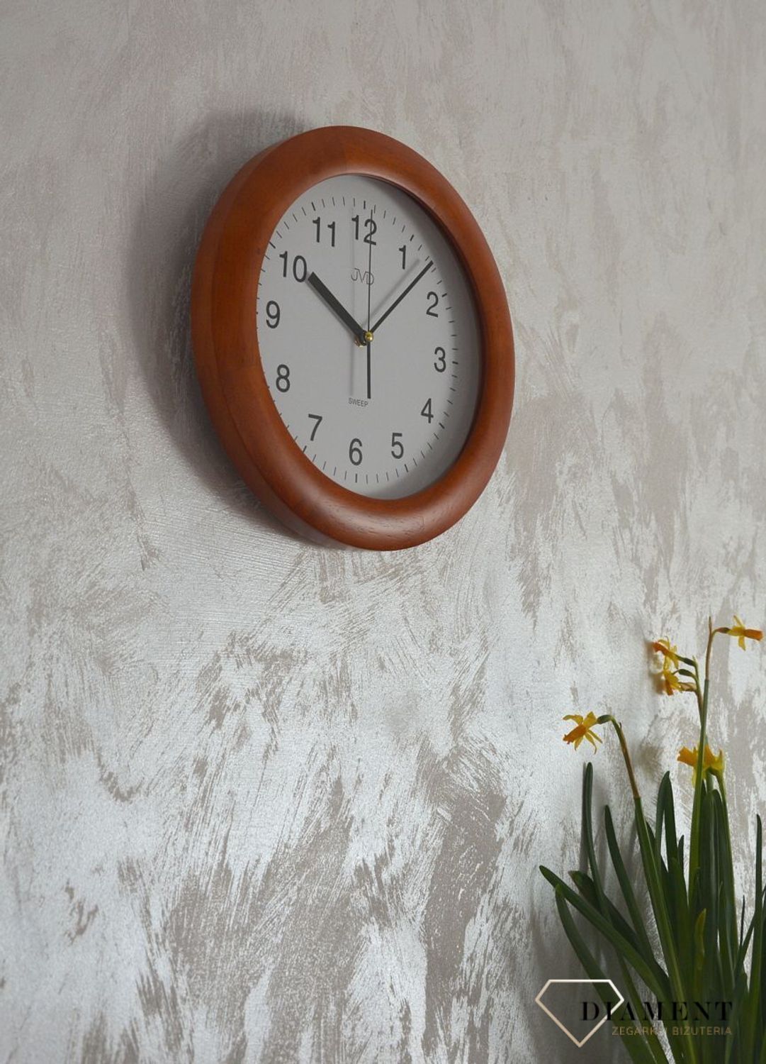 Zegar na ścianę drewniany JVD NS7017.3 okrągły (1).jpg