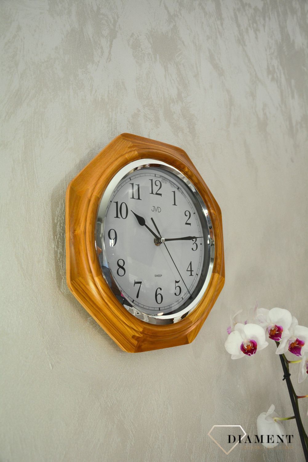 Zegar ścienny drewniany dębowy JVD ✓ Zegary ścienne, zegary na ścianę ✓ zegary drewniane✓ wymarzony prezent ✓ Grawer 0zł✓Zwrot 30 dni✓Negocjacje ➤Zapraszamy! (4).JPG