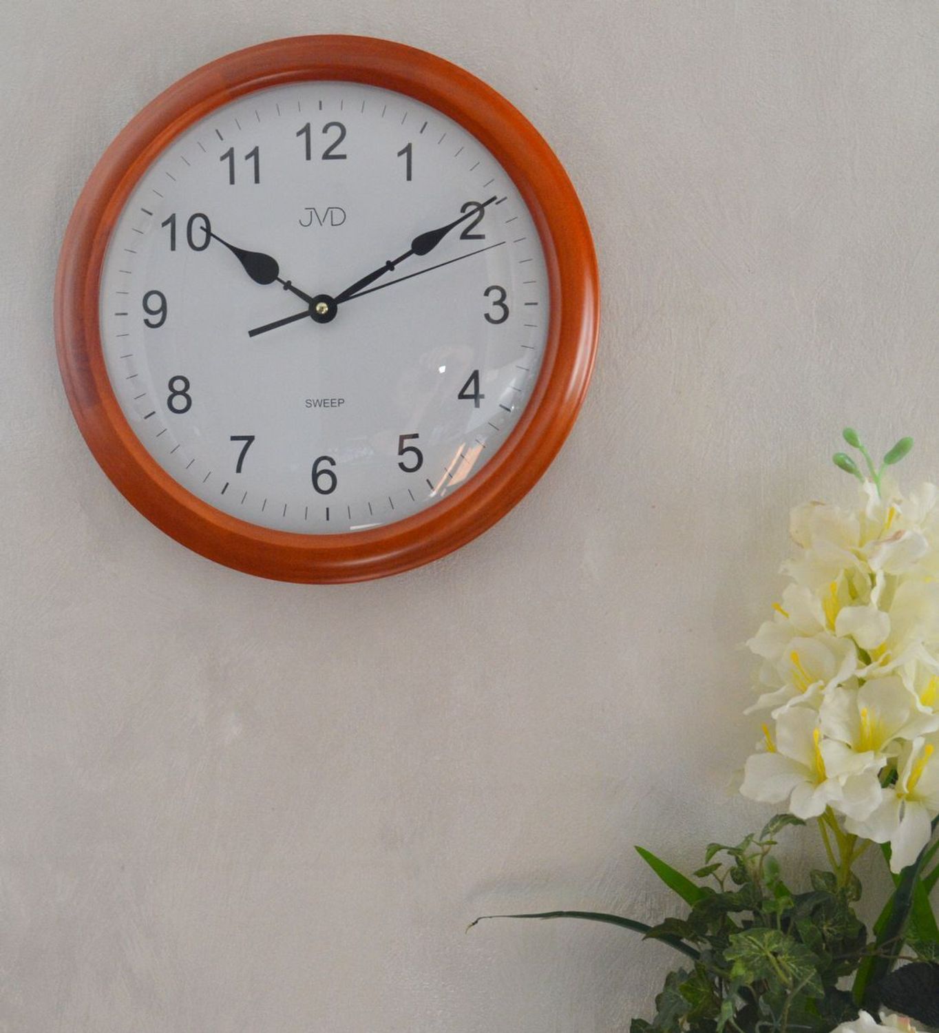 Zegar ścienny drewniany JVD z cichym mechanizmem NS8052.11.jpg