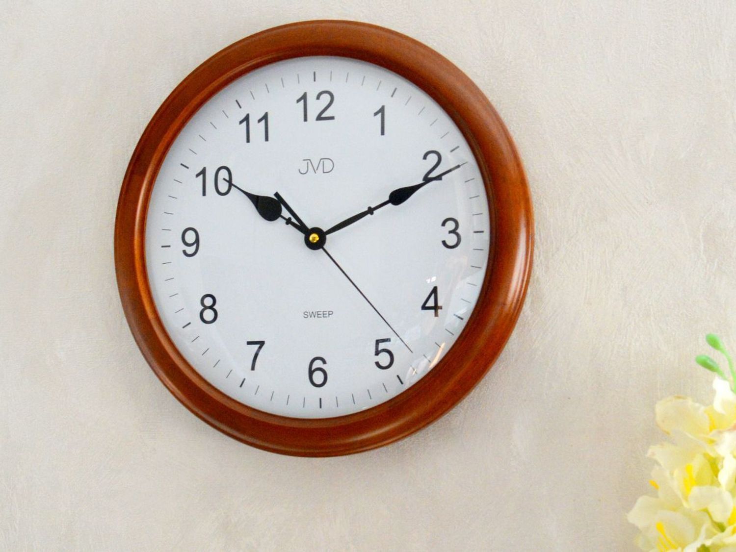 Zegar ścienny drewniany JVD z cichym mechanizmem NS8052.41.jpg