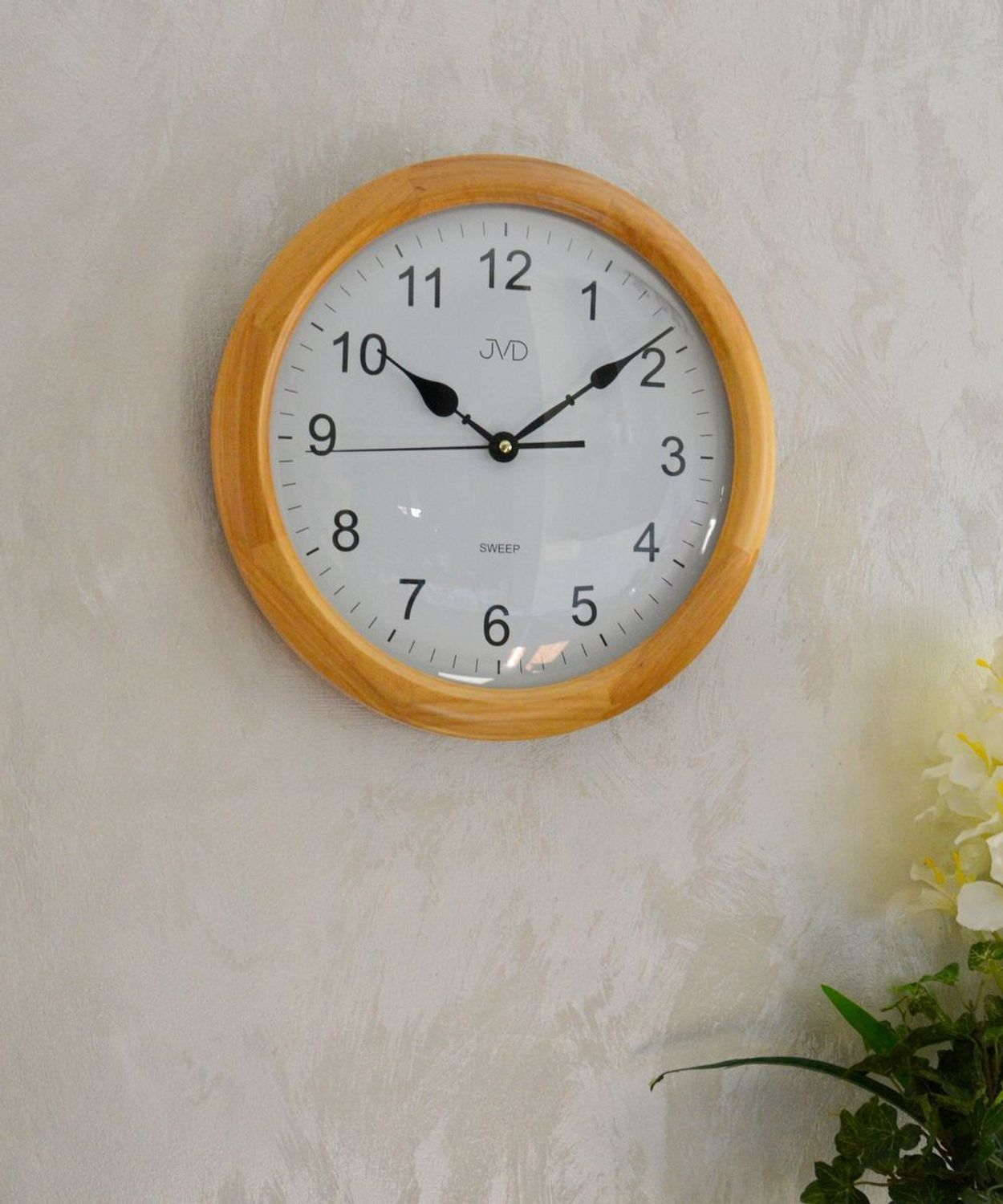 Zegar ścienny drewniany JVD z cichym mechanizmem NS8052.68.jpg