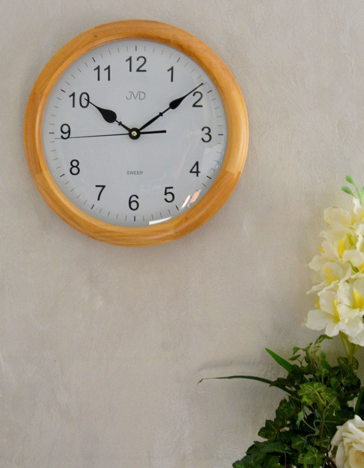 Zegar ścienny drewniany JVD z cichym mechanizmem NS8052.68.jpg
