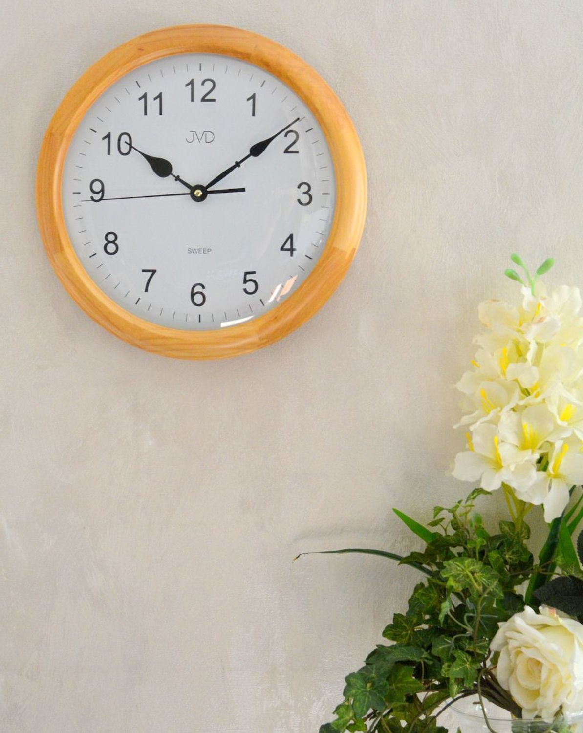 Zegar ścienny drewniany JVD z cichym mechanizmem NS8052.68.jpg