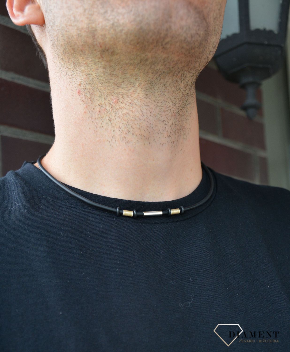 Bransoletka męska kauczuk ze srebrem DIA-NSZ-0030-925 d.jpg