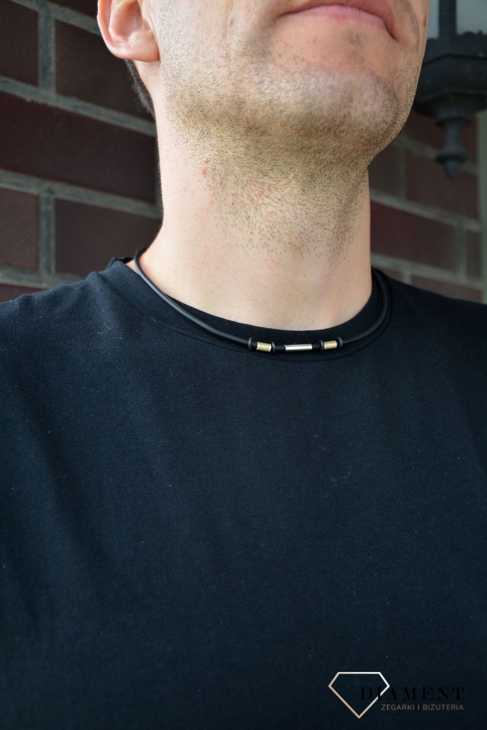 Bransoletka męska kauczuk ze srebrem DIA-NSZ-0030-925 d.jpg