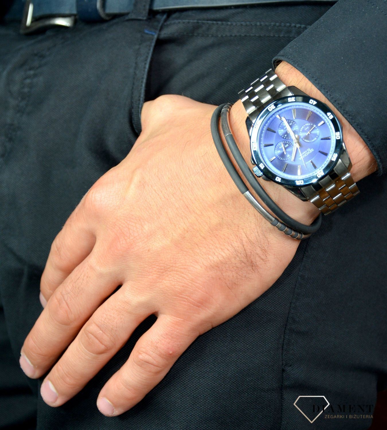 Bransoletka męska kauczyk przeplatany DIA-NSZ-0031-925.jpg