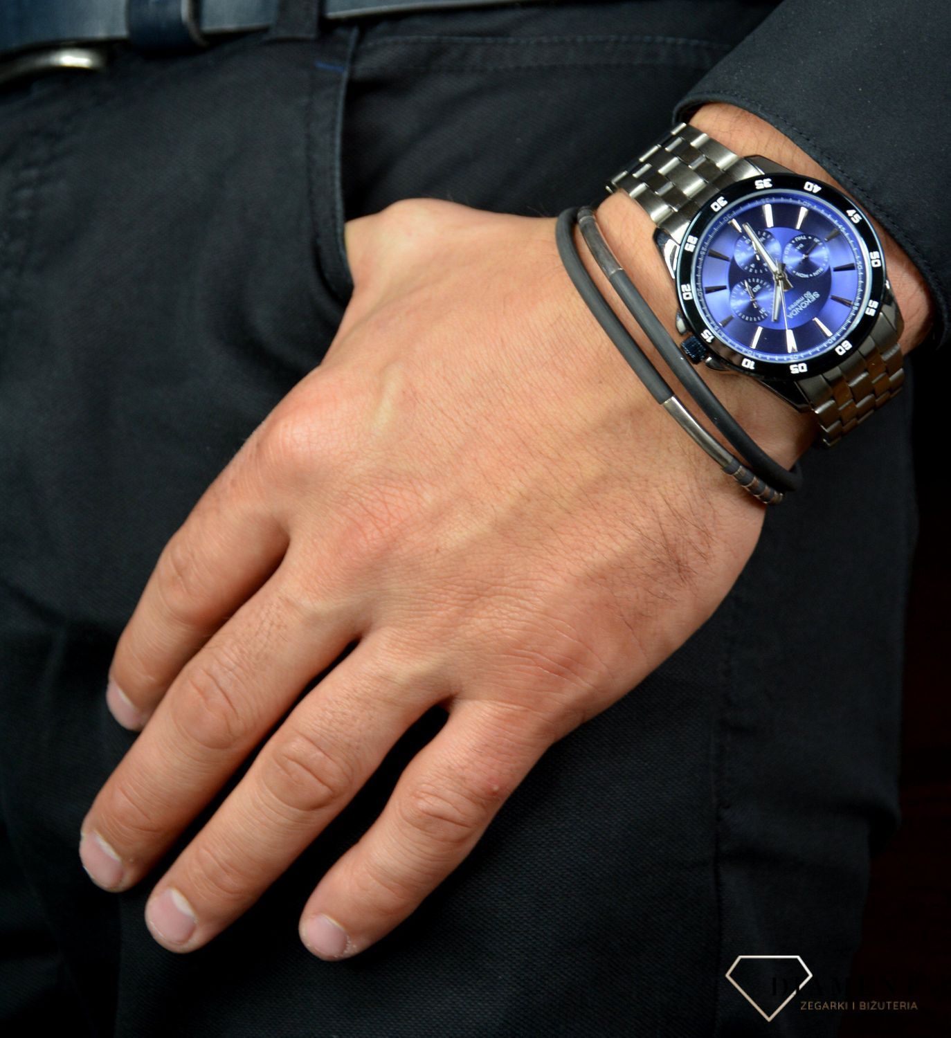 Bransoletka męska kauczyk przeplatany DIA-NSZ-0031-925.jpg