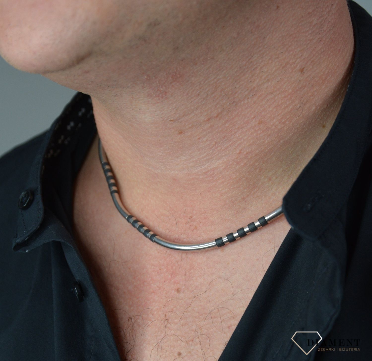 Bransoletka męska kauczyk przeplatany DIA-NSZ-0031-925.jpg