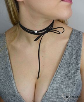 Naszyjnik choker damski czarny By Dziubeka NIL2047 (1).JPG