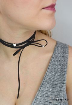 Naszyjnik choker damski czarny By Dziubeka NIL2047 (9).JPG