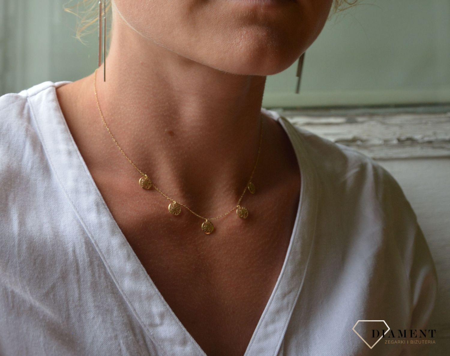 Naszyjnik złoty celebrytka 585 ażury DIA-NSZ-0084-K-585.jpg