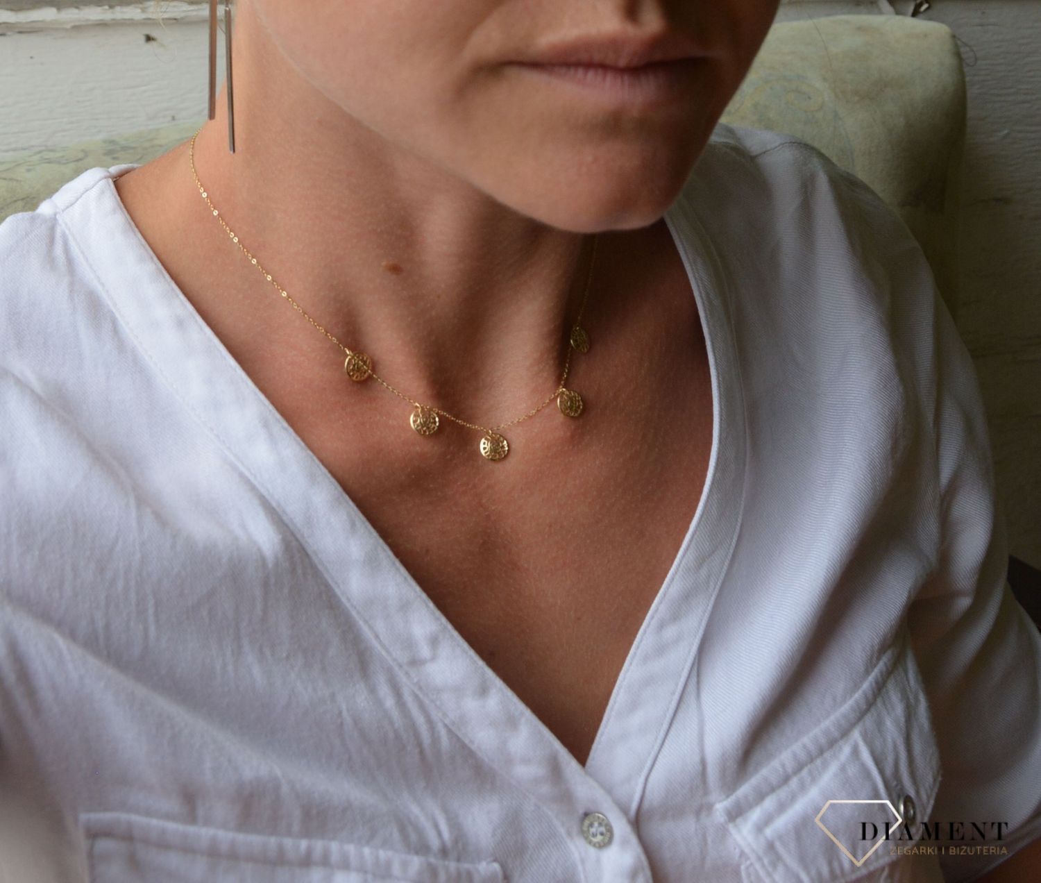 Naszyjnik złoty celebrytka 585 ażury DIA-NSZ-0084-K-585.jpg