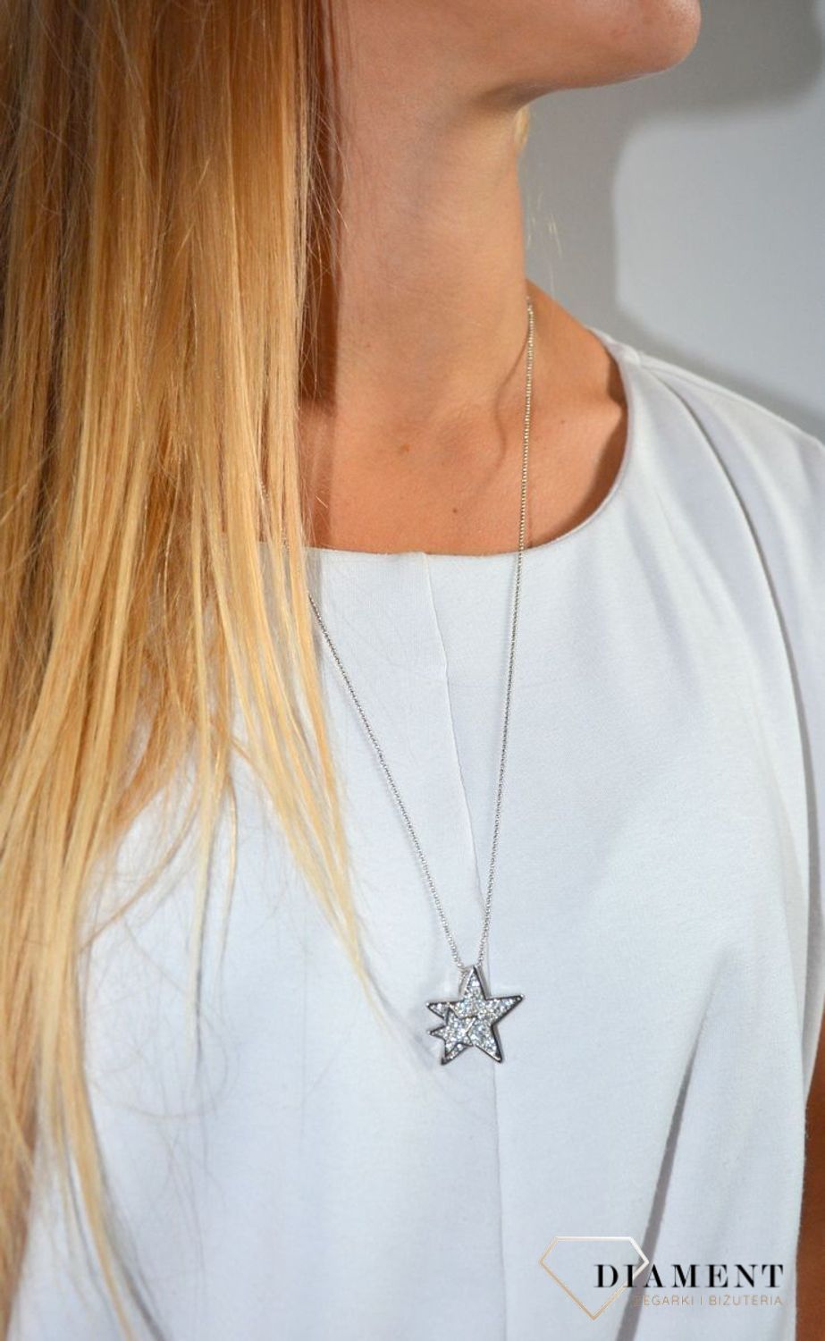 Naszyjnik damski dwie gwiazdki w cyrkonii.jpg