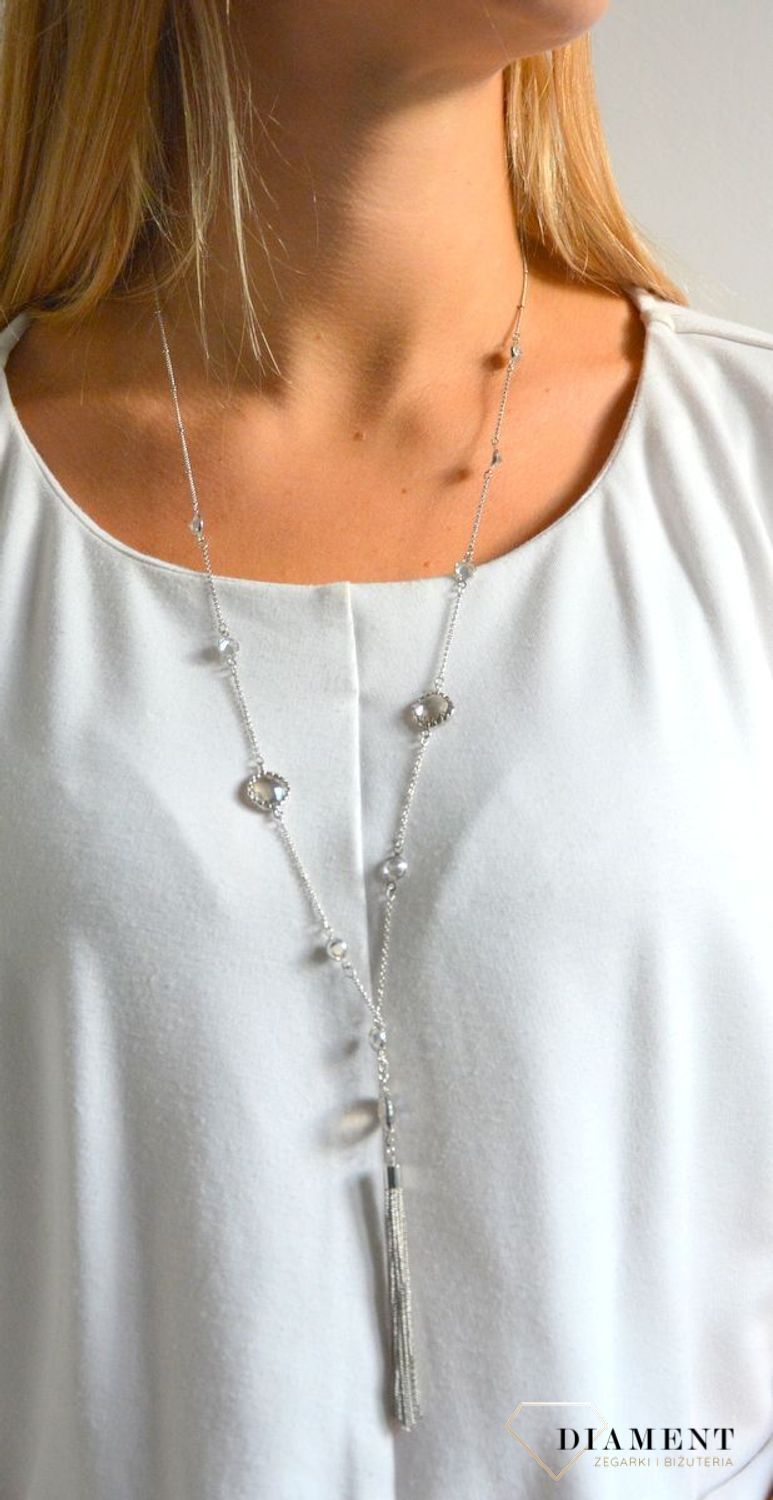 Naszyjnik długi damski srebrny z chwostem.jpg