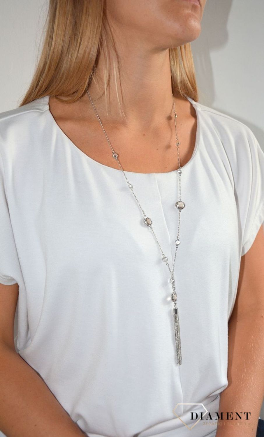 Naszyjnik długi damski srebrny z chwostem.jpg