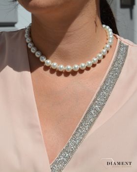 Naszyjnik damski z cyrkoniami i perłami DIA-NSZ-0187-INNE. ✅ Piękna ozdoba, która jest niezwykle elegancka ✅ (1).JPG