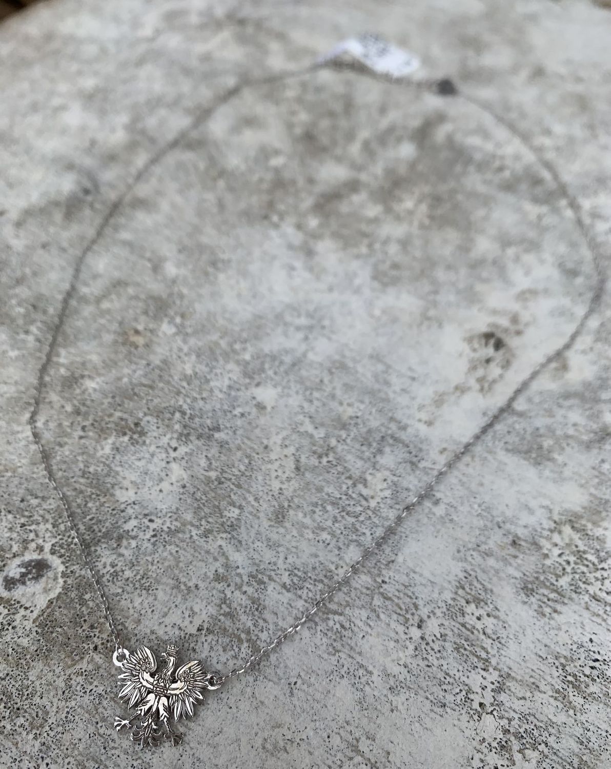 Naszyjnik celebrytka srebrny 925 orzełek b.jpg