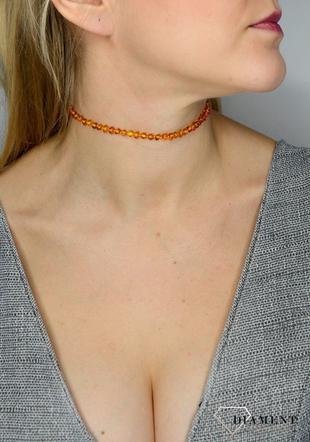 Naszyjnik choker z bursztynu DIA-NSZ-0587-INNE.jpg